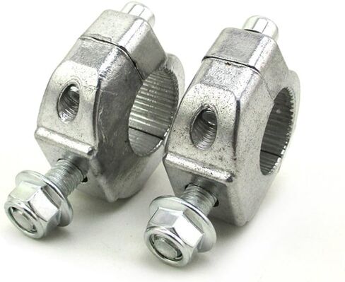 TC-Motor 7/8 "22mm المقود Risers Mount Bracket Clamp Taper Bar Riser لـ 47cc 49cc Mini Moto Dirt Bike Minimoto in Saudi Arabia