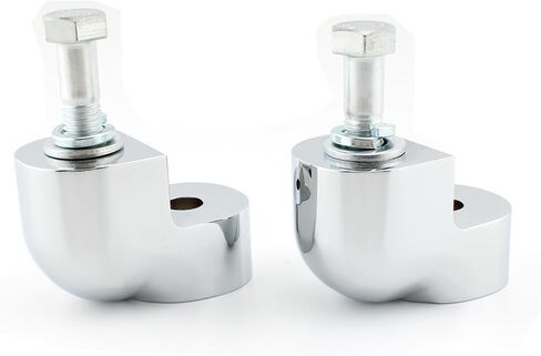 Motorcycle Handlebar Risers Clamps 597273 For Honda VTX1300C 2004-2009 Silver in Saudi Arabia