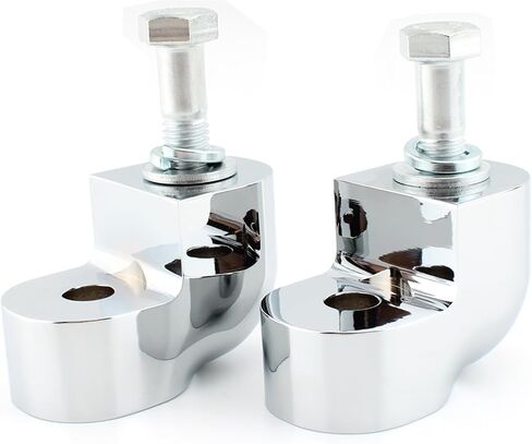 Motorcycle Handlebar Risers Clamps 597273 For Honda VTX1300C 2004-2009 Silver in Saudi Arabia