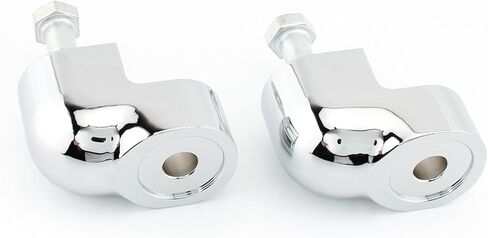 Motorcycle Handlebar Risers Clamps 597273 For Honda VTX1300C 2004-2009 Silver in Saudi Arabia
