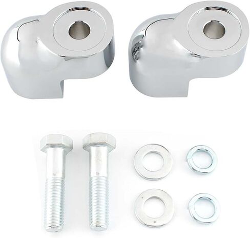 Motorcycle Handlebar Risers Clamps 597273 For Honda VTX1300C 2004-2009 Silver in Saudi Arabia