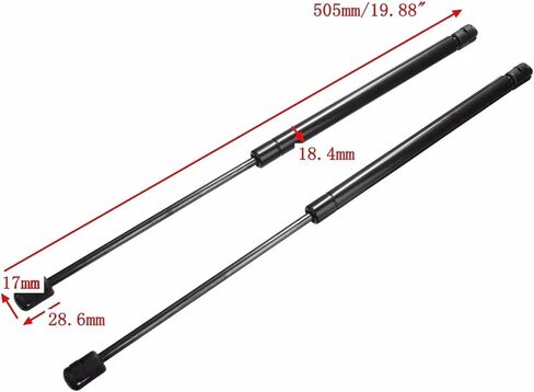 2pcs Fit for MK2 Hatchback 2004-2012 Tailgate Boot Trunk Fit for Gas Support in Saudi Arabia