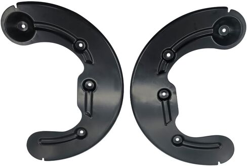 Front Brake Backing Plate Dust Splash Shield RH LH for 2004-2008 Ford F150,for 2006-2008 Lincoln Mark LT Base,for 2004 Ford F-150 Heritage 4L3Z2K004BA 4L3Z2K005BA in Saudi Arabia
