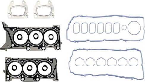 GXARTS HGS1184 محرك مجموعة أسطوانة رأس الأسطوانة مجموعة متوافقة مع Jeep Chrysler Grand Cherokee Dodge Ram Durango 3.6L 2017 2018 2018 2020 2021 2022 68297850AC in Saudi Arabia