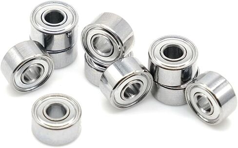 10pcs S693zz 3x8x4 mm محمل مقاوم للصدأ ABEC-7 440C محامل كرة الفولاذ المقاوم للصدأ S693ZZ S693 ZZ S693 Z 693ZZ in Saudi Arabia