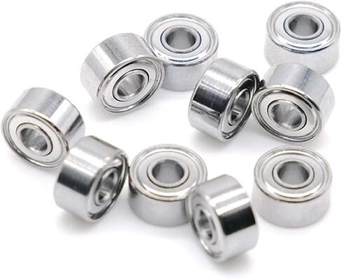 10pcs S693zz 3x8x4 mm محمل مقاوم للصدأ ABEC-7 440C محامل كرة الفولاذ المقاوم للصدأ S693ZZ S693 ZZ S693 Z 693ZZ in Saudi Arabia