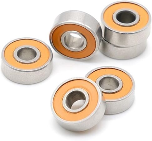 10PCS S694RSCB 4x11x4 mm Stainless Steel Hybrid Ceramic Bearing 694 ABEC-7 Without Grease Fast Turning in Saudi Arabia