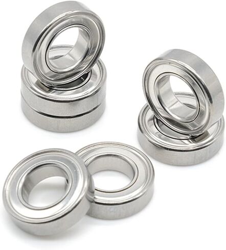 10Pcs S6800ZZ ABEC-7 10x19x5 mm Stainless Steel Thin Section Deep Groove S6800 Ball Bearing S6800ZZ in Saudi Arabia