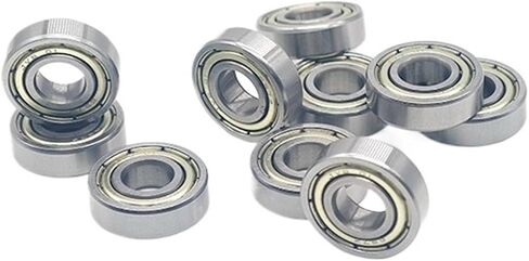 10PCS 697ZZ 7x17x5 mm High Precision Bearing Miniature Electrical Motor Ball Bearings for Toy Motor Model in Saudi Arabia
