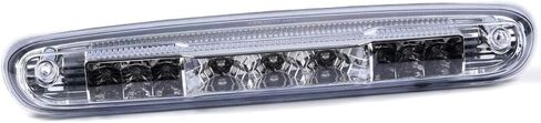 PIT66 LED 3rd Brake Light Compatible with Chevy Silverado 1500 2500 3500 2007-2013/Fit GMC Sierra 1500 2500 3500 2007-2013 Third Brake Stop Lamp Light Chrome Housing Clear Lens in Saudi Arabia