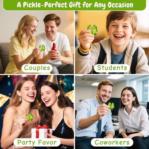 60 Emotional Support Pickle Cards for Kids in Jar, Unique Motivational Encouragement Affirmation Cards, Back to School Gifts,Funny Gifts for 5+ Girls Boys, with Positive Pickle Keychain, Party Favors in Saudi Arabia