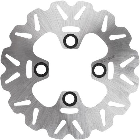 Tusk Stainless Steel Typhoon Brake Rotor, Front For YAMAHA YFZ450R 2009-2021 in Saudi Arabia