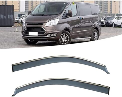 Car Wind deflectors Car Wind Deflectors for Tourneo Custom 2016-2022, Deflector Shield Side Window Sun Rain Guards Visor Stick-on Fitment in Saudi Arabia