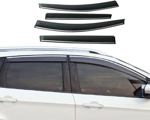 Car Wind deflectors Car Wind Deflectors for Kuga Escape 2013-2019, Deflector Shield Side Window Sun Rain Guards Visor Stick-on Fitment in Saudi Arabia