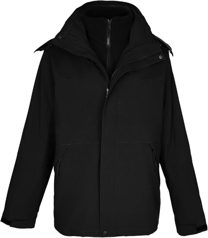 Orolay Women's Hooded Winter Ski Jacket 3 in 1 Waterproof Warm Coat Fleece Mountain Hiking Windbreaker in Saudi Arabia