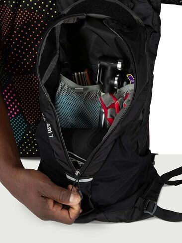 Osprey Katari 3L Men's Biking Backpack with Hydraulics Reservoir, Black in Saudi Arabia