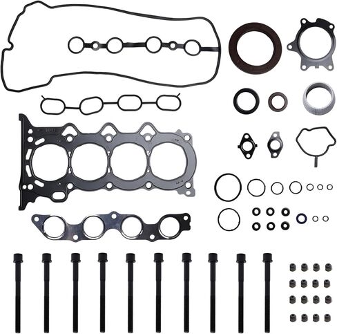 1.5L Engine Cylinder Head Gasket Bolts Set for Toyota Echo 2000-2017, for Toyota Yaris 2000-2015, for 1.5L 1497CC L4 DOHC 16V 1NZFE, Replace HGB949, HGS949, HS26258PT, CPWK547, ES72197 in Saudi Arabia