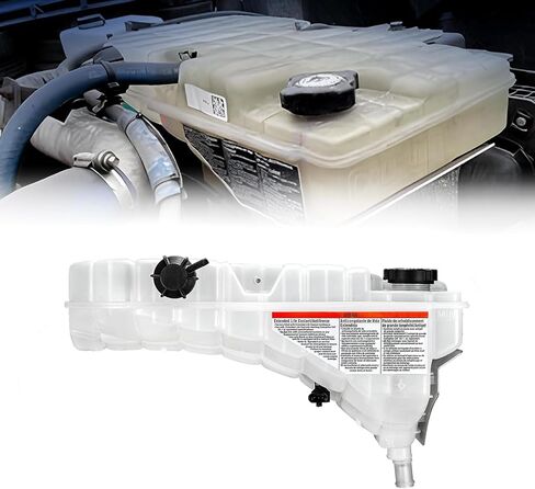 TORQUE Coolant Tank Reservoir w/Cap & Sensor Compatible with 2008-2017 Kenworth and Peterbilt Trucks T660 T800 W900 T880 335 337 365 386 389 Replaces 603-5403, 6035403, N5346001 (TR599-KCT) in Saudi Arabia
