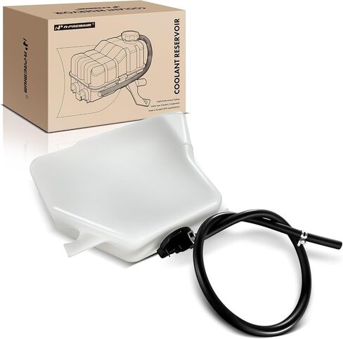 A-Premium Engine Coolant Overflow Recovery Reservoir Tank [with Cap & Hose] Compatible with Lexus LX450 1996 1997, 4.5L in Saudi Arabia