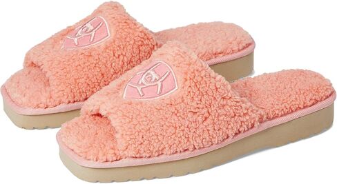 ARIAT Women's Indoor/Outdoor Soft Comfortable Open Toe Slip-on Cozy Slide Slipper in Kuwait