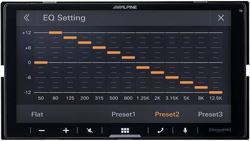 Alpine iLX-W650 7" Double DIN Touchscreen Digital Multimedia Receiver with Bluetooth, Apple CarPlay and Android Auto in Kuwait