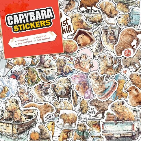 100 Pack Owl Stickers (Large Size), Owl Graphic Decal Sticker for Laptop, Phone, Car, Water Bottle, Stickers for Adult and Owl Lovers in Kuwait