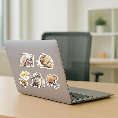 100 Pack Owl Stickers (Large Size), Owl Graphic Decal Sticker for Laptop, Phone, Car, Water Bottle, Stickers for Adult and Owl Lovers in Kuwait