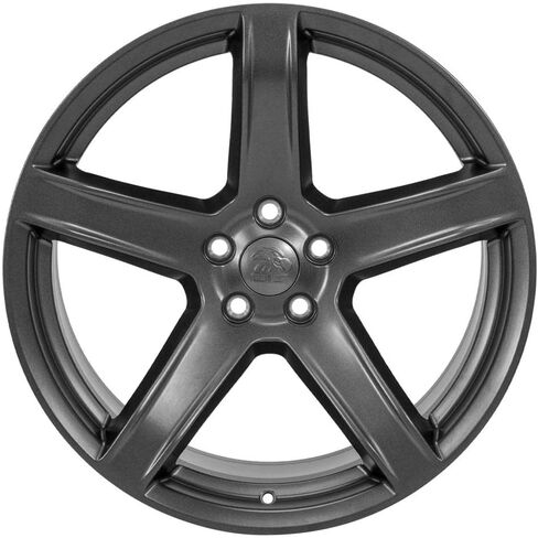 OE عجلات DG22 20 بوصة حافة تناسب الشاحن/تشالنجر SRT HELLCAT النمط 5x115 20x9.5 الساتان Gunmetal - Hollander 2640 (1) in Kuwait
