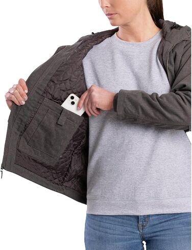 Berne Women's Softstone Modern Heathered jacket in Kuwait