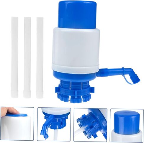 Manual Water Pump for Water Buckets Hand Press Drinking Fountain Dispenser Durable Material Easy Installation for Office and Dorm Use in Saudi Arabia
