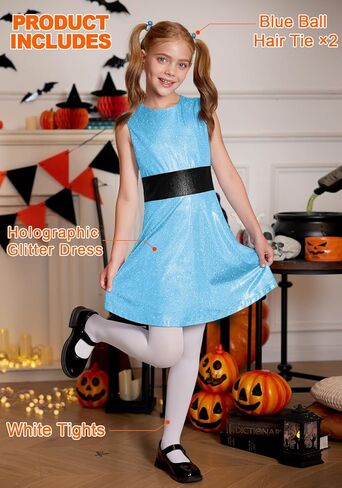 الفتيات الهالوين بلا أكمام فستان صغير in Kuwait