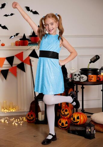 الفتيات الهالوين بلا أكمام فستان صغير in Kuwait