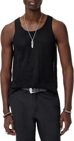 John Varvatos Mens Ruiz Tank in Saudi Arabia