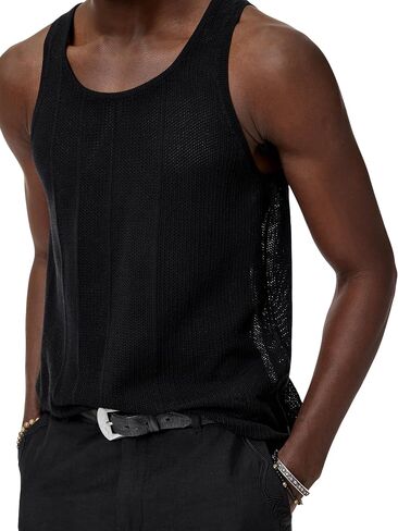 John Varvatos Mens Ruiz Tank in Saudi Arabia