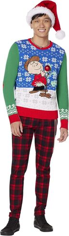 Spencer’s Peanuts Light-Up Charlie Brown Tree Ugly Christmas Sweater | Light-Up Christmas Sweater in Saudi Arabia