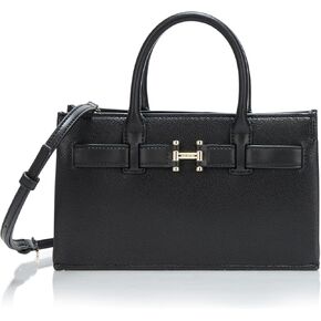 H Halston Jerry منقسم Pebble Top Zip Crossbody in Kuwait