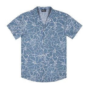 Capelle Miami Early Bloom Men's Button Down Resort Shirt, Modern Fit in Kuwait