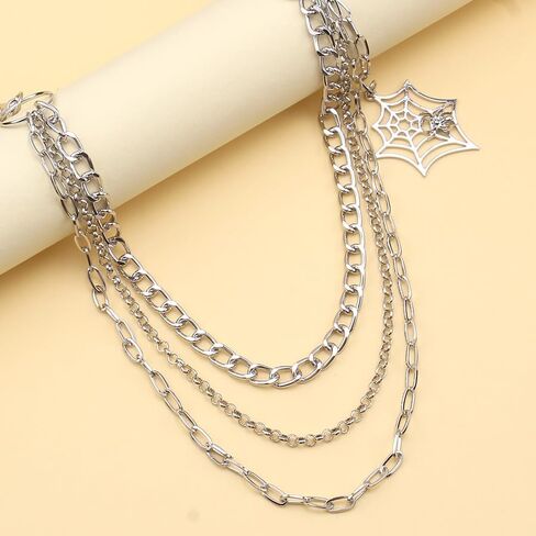 Longita Pants Chain for Men Jean Chains for Women Y2K Star Jean Pocket Chain for Pants Biker Hip Punk Chains Silver Y2K Jewelry for Women Accessory Trendy Fashion for Music Festival Concert Cosplay in Saudi Arabia