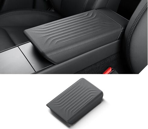 تغطية مسند ذراع TPE متوافق مع Tesla Model Y 2025 2026 Juniper ، واقي راحة ذراع وحدة التحكم في مركزية غير مركزية ، وملحقات وحدة التحكم المركزية لـ 2025+ طراز تحديث Y Juniper in Kuwait