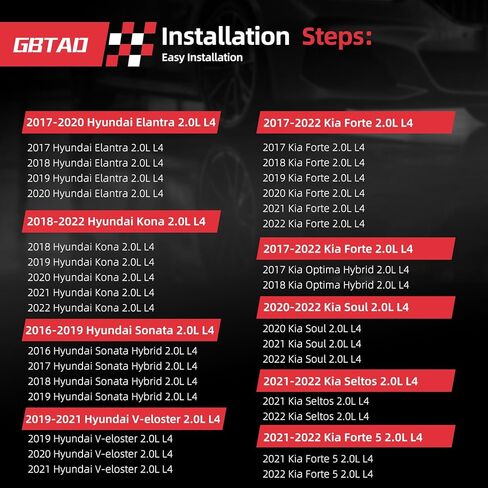 4pcs تم ترقية حزمة ملف الإشعال وتوصيل شرارة Iridium متوافق مع 2016-2021 Hyundai Elantra Kona Sonata Hybrid V-Eloster Kia Forte Optima Hybrid Soul 2.0L L4 يحل محل UF816 93175 in Kuwait