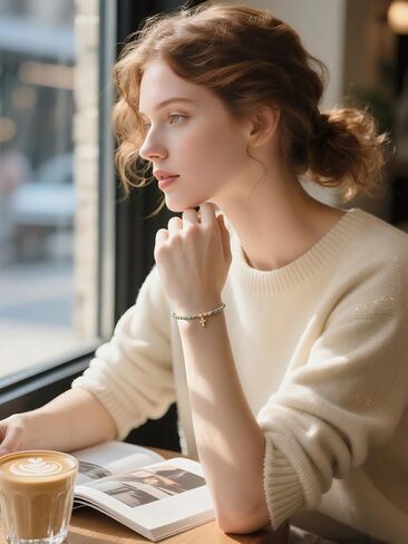 Christian Gifts for Women, Cross Bracelet, Christian Gifts, Inspirational Gifts for Women, Natural Stone Bracelets, Religious Gifts for Woman in Kuwait