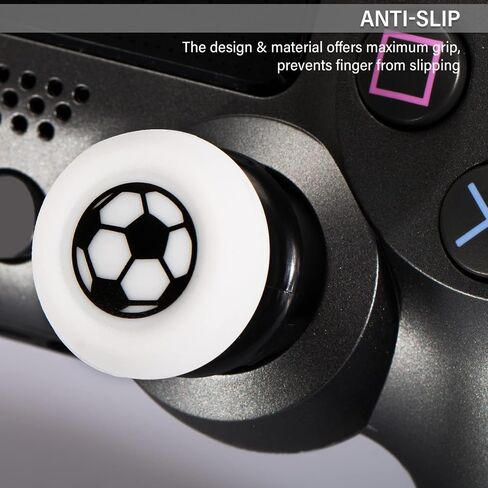 FPS Thumbstick Extender & Printing Rubber Silicone Grip Cover 2 Sets for PS5 Dualsenese & PS4 Controller (Danger of Kanji) in Saudi Arabia