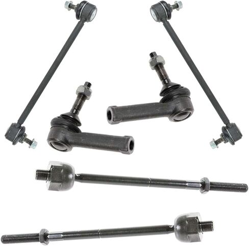 Inner Outer Tie Rod Sway Bar Steering Suspension Kit 6 Piece Sealed for Ford for 5 Hundred 2005-2007 for Freestyle 2005-2007 for Taurus 2008 for Taurus X 2008 in Saudi Arabia