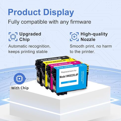 myCartridge SUPRINT 212XL خراطيش الحبر كومبو حزمة استبدال خرطوشة الحبر المعاد تصنيعها لخراطيش حبر Epson 212 لخراطيش حبر Epson XP-4100، XP-4105، WF-2830، WF-2850 حبر الطابعة 212 XL T212 (5 عبوات) in Kuwait