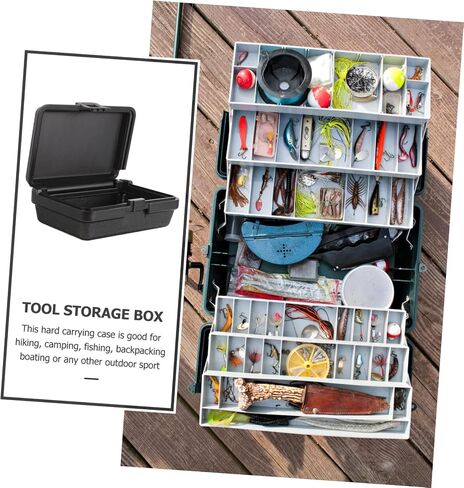 Homoyoyo Fishing Toolbox Huffice Toolbox Electrician Case Tool Tool Case Handheld Case in Saudi Arabia