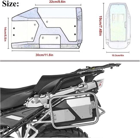 Compatible With R1250GS R1200GS LC/ADV R1200/R1250 GS F750GS F850GS F800GS GS1200/GS1250 Motorcycle 4.2L Tool Box Toolbox Accessories in Kuwait