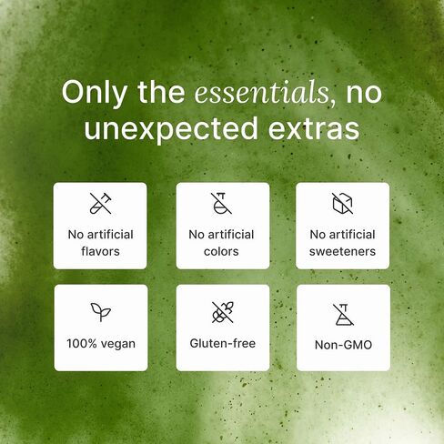 Huel Daily Greens | Superfood Greens Powder | 91 الفيتامينات والمعادن والمكونات المصنوعة من الأطعمة الكاملة | Adaptogens ، مضادات الأكسدة ، البروبيوتيك الصديقة للأمعاء | 30 حصص in Saudi Arabia
