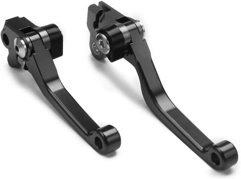 Dirt Bike Foldable Clutch Brake Levers,CNC Clutch Lever Breakaway Levers for CRF150R 07-25/CR80R CR85R 98-07/XR650R 00-06/CR125R CR250R 92-03 Red in Saudi Arabia