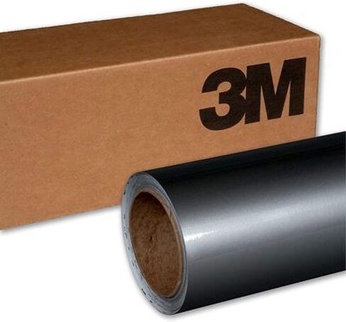 3M 1080 G251 GLOSS STERLING SILVER 5ft x 1ft (5 Sq/ft) Car Wrap Vinyl Film in Saudi Arabia