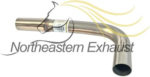 Northeastern Exhaust | Stainless Steel Front Pipe, Resonator, Extension Pipe, Muffler & Tail Pipe Exhaust Kit Compatible for 2008-2009 Pontiac G6 2.4L | Free Gaskets and Clamps Included in Saudi Arabia